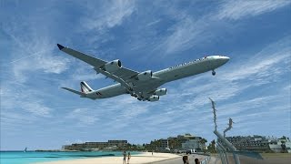 FSX A340-600 Miami to St Maarten FSX A340-600 Miami to St Maarten