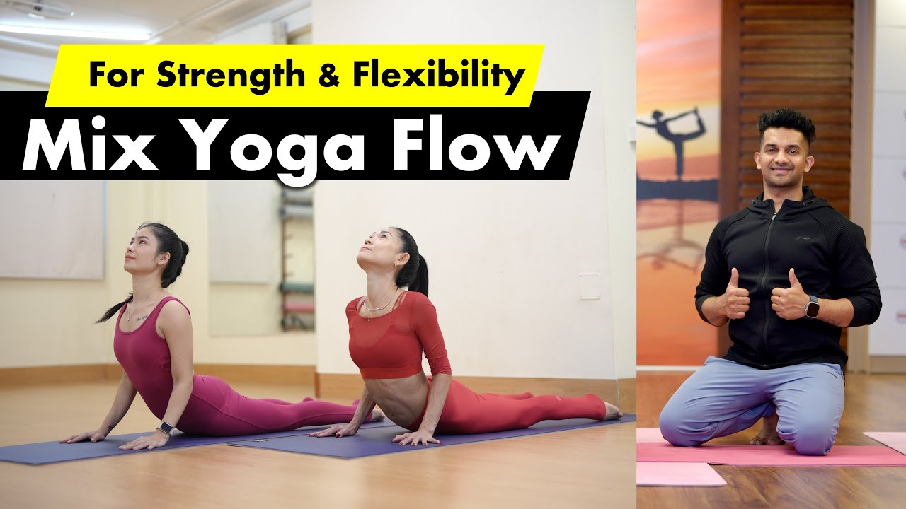 Микс-йога Flow | Уровень от начального до среднего, основан на виньяса-флоу