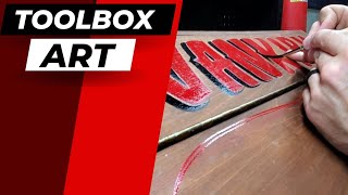 pinstriping on old school toolbox Net Worth