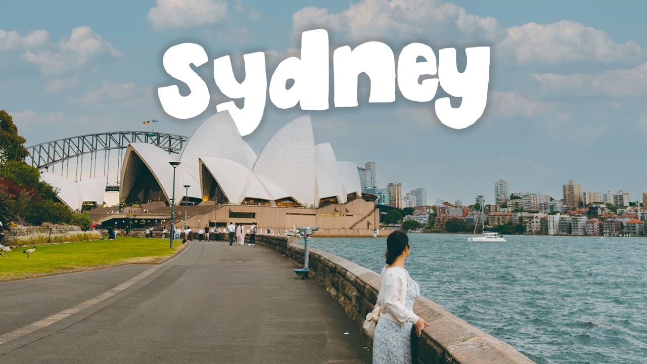 3 days exploring sydney’s beautiful spring 🇦🇺 | cosy city walks, jacaranda hunting | Australia vlog