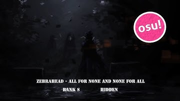 OSU! Zebrahead - All For None And None For All