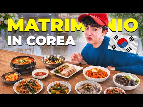 PROVO il MENÙ del mio MATRIMONIO COREANO per la PRIMA VOLTA! 😱 *aiutatemi*
