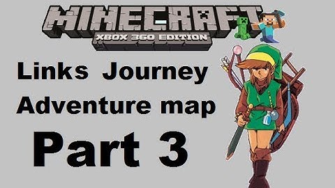 Minecraft xbox 360 edition: Links Journey Adventure map - Part 3