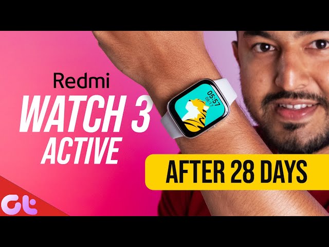 Redmi Watch 3 Active Review: An excellent deal at Rs 3,000 :  r/GadgetBridgeDotCom