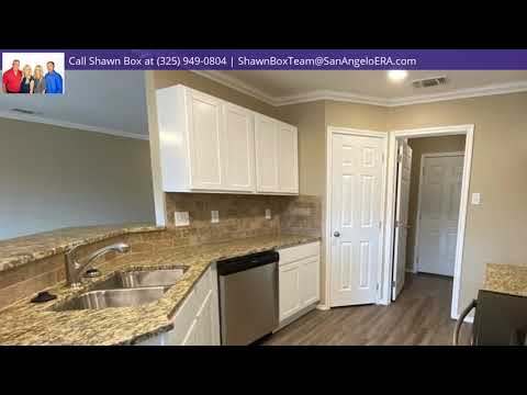 1003 N Jefferson St, San Angelo, TX home video tour