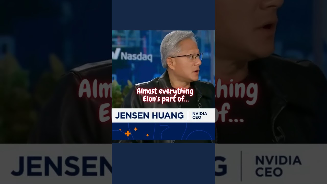 “Elon Musk’s Secret Weapon Nvidia’s CEO Just Revealed It 👀🚀 