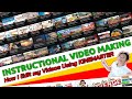INSTRUCTIONAL VIDEO MAKING (How I Edit My Videos Using KineMaster)