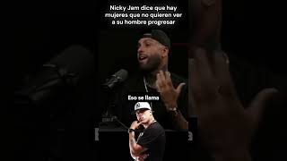 NickyJam “hay mujeres que no quieren ver progresar a su hombre” 🤔 #nickyjam #urbano #traplatino
