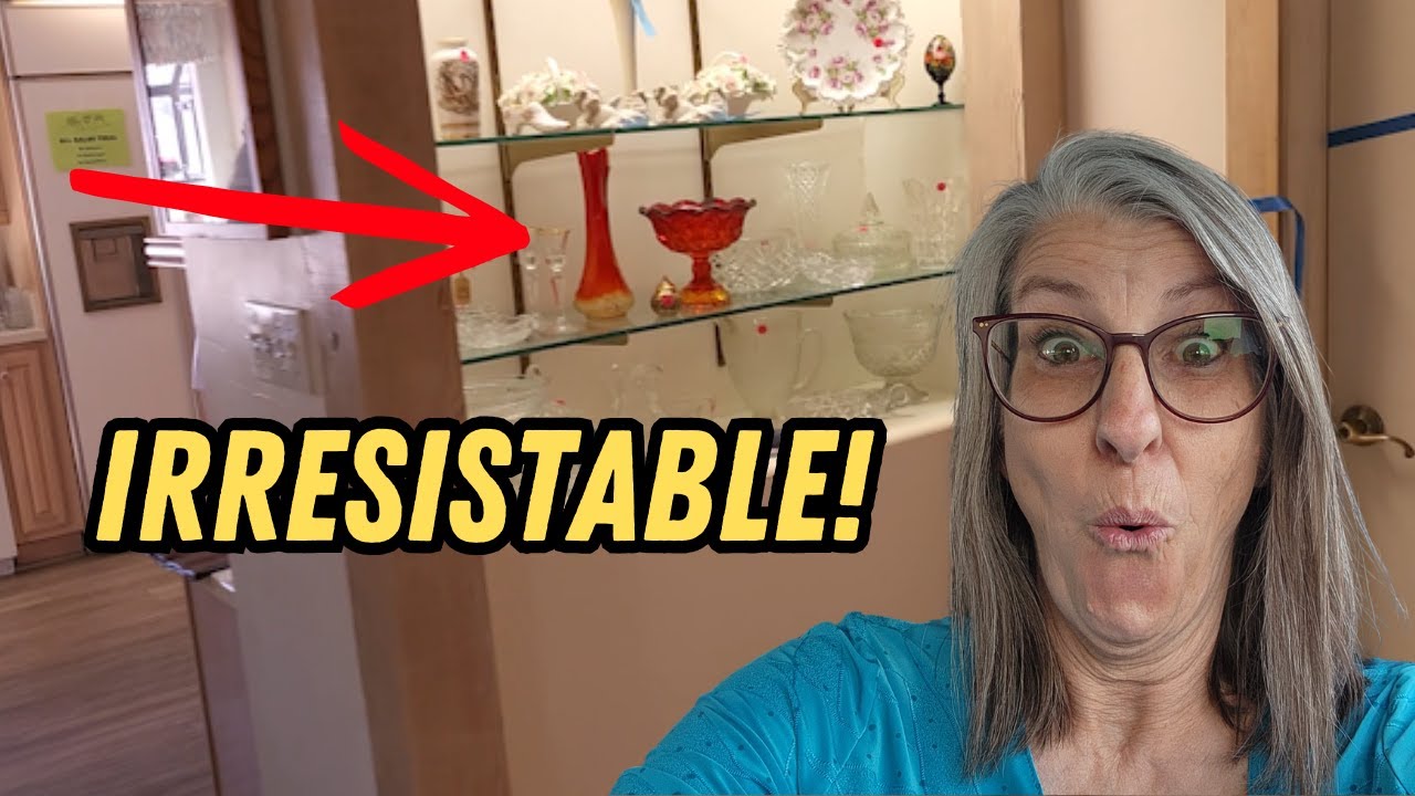 I FOUND AMAZING GLASS at This Las Vegas Estate Sale!