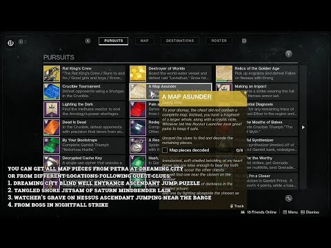 Video: Pașii De Căutare A Adevărului Destiny 2: Cum Puteți Găsi O Locație A Fragmentului Map Asunder