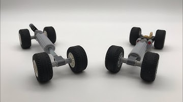 How to build two Lego Extendable Cars (with Linear Actuators)