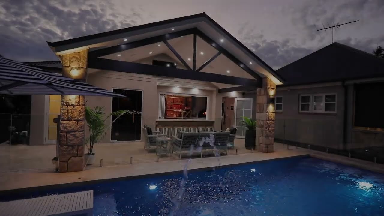 Ultimate Backyard Retreat: Pool, Sauna, Bar & Outdoor Living in Mulgoa