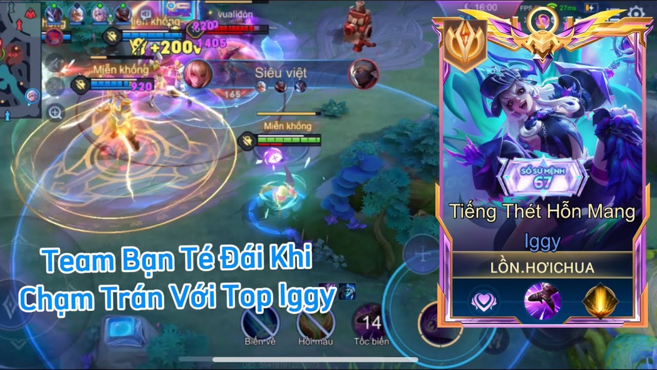 Team Bạn Đòi Bắt Top 1 Iggy Nhưng Không Thành | Top Iggy