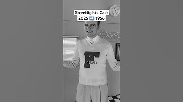 Streetlights cast: 2025 ➡️ 1956 🕰️