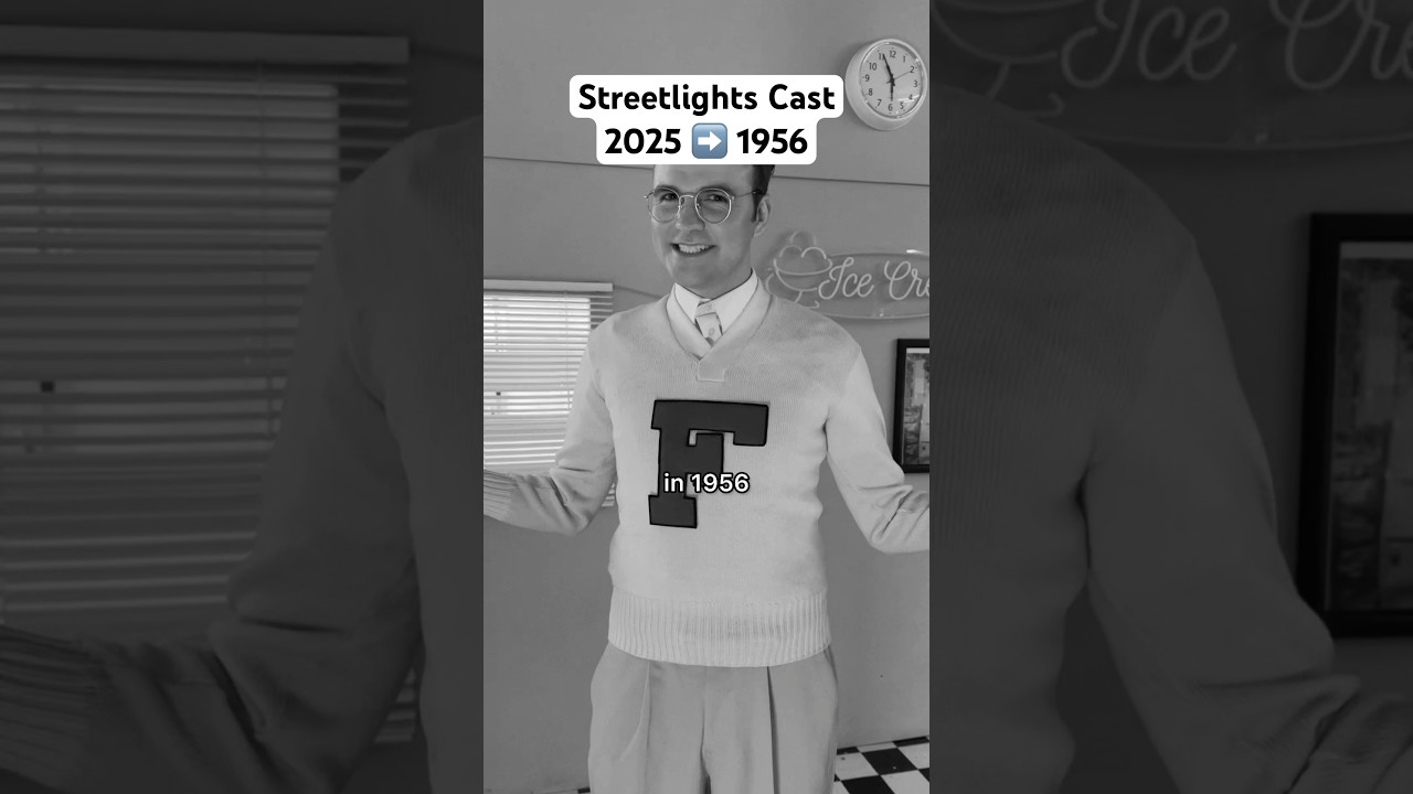 Streetlights cast: 2025 ➡️ 1956 🕰️