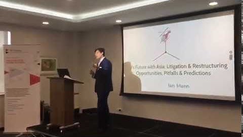 Ian Mann of Harneys intro at BVI Conference