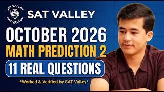 Do NOT Take the October 2026 SAT Math Without Seeing These 11 Questions