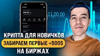 ТОП  без треидинга и больших денег  способы для заработка на биржах.