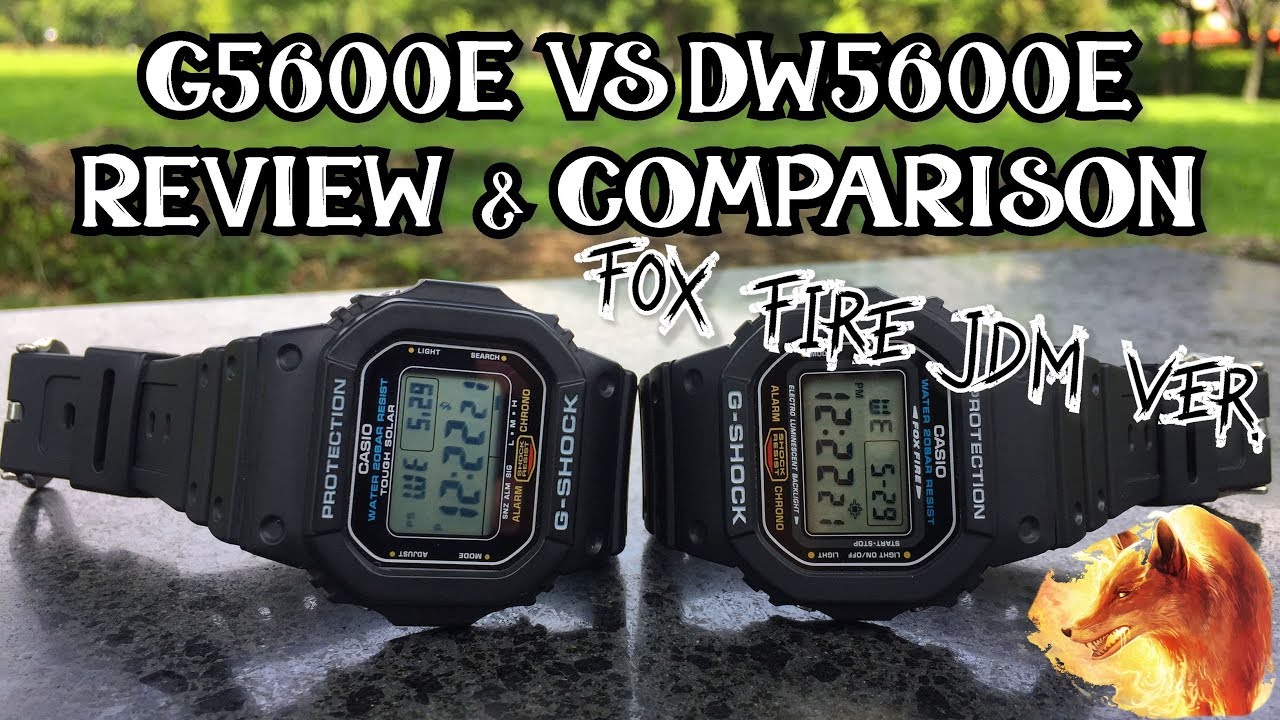 ▪️ GーSHOCK  DWー5600E  FOXFIRE