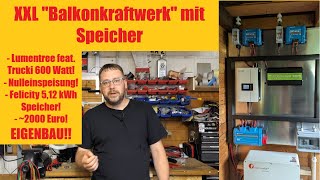 Meine neue PV Anlage 2024! XXL Balkonkraftwerk mit Speicher und Nulleinspeisung!