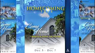 Homecoming Weekend 2025 Promo