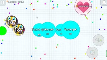 Agar.io Mobile Double Splits, Solo Gains & Teaming & Blob.io 2v2 Destroying Players |Times Up - Agar