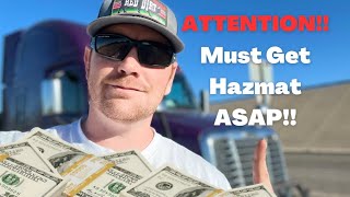 Get Your Hazmat If Your Coming To The Oilfield!