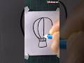 how to draw a balloon
