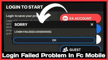 How to Fix FIFA Mobile Login Failed Problem (2025) | Fix Login Failed Error in FC Mobile 25