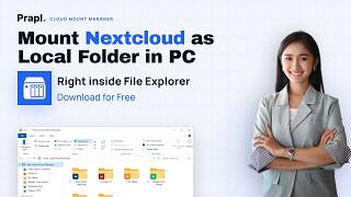 Mount Nextcloud Files in Windows File Explorer | Prapl Cloud Mount Manager screenshot 4