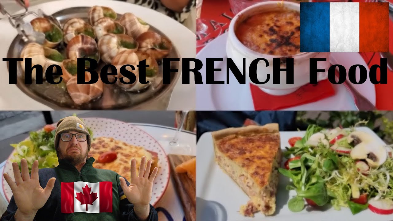 Канадец 🍁[РЕАКЦИЯ] На ЛУЧШУЮ французскую еду — что попробовать во Франции