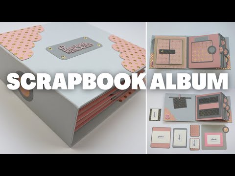 SCRAPBOOK ALBUM | MEMORY BOOK | SCRAPBOOK IDEAS