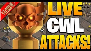 CWL1 Day 4k Live Hits Clash of Clans