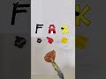 Guess the mixed color of Alphabet Lore 18 P+A+K = R(upee) #shorts #satisfying #alphabetlore #pak