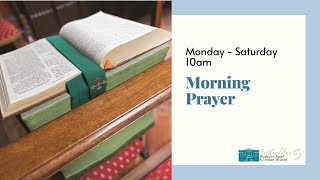 10:00 AM Morning prayer Saturday 23 May 2026