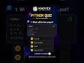 DAY-21, #coding #python #programming #quiz #shorts #ai #fyp #learncoding #code #pythonprogramming