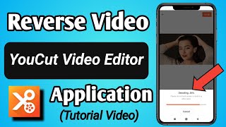 How to Make Reverse Video in YouCut Video Editor App || Rewind Video Kaise banai YouCut App se screenshot 4