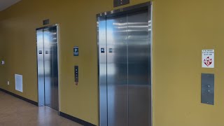 Junk KONE EcoSpace MRL Traction @ John C. Hitt Library (6-8)- UCF- Orlando, FL