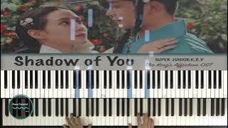 Shadow of You ( The King's Affection 연모 OST ) || SUPER JUNIOR-K.R.Y || Piano Tutorial OST