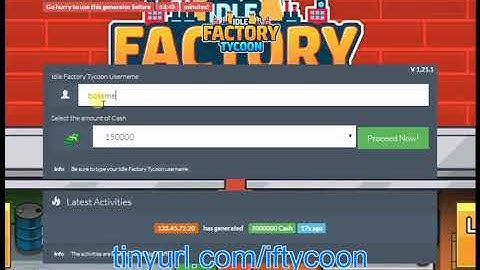 Idle Factory Tycoon Super Cash Cheats iOS Android