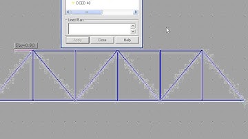 Truss with Design Using Robot Millennium V15.
