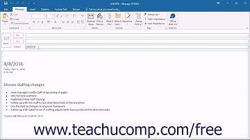 OneNote 2016 Tutorial Sending Notebook Pages via Microsoft Outlook Microsoft Training