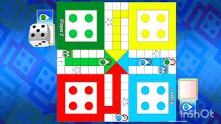 LUDO GAME GAMEPLAY/LUDO KING GAME PLAY/ PLAYER 1 VS PLAYER 2 screenshot 4