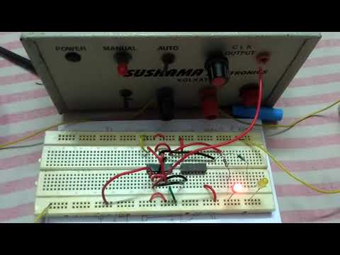 DIGITAL ELECTRONICS | LEC 2:  D FLIP FLOP PRACTICAL USING NAND & NOT GATES AND CLOCK.