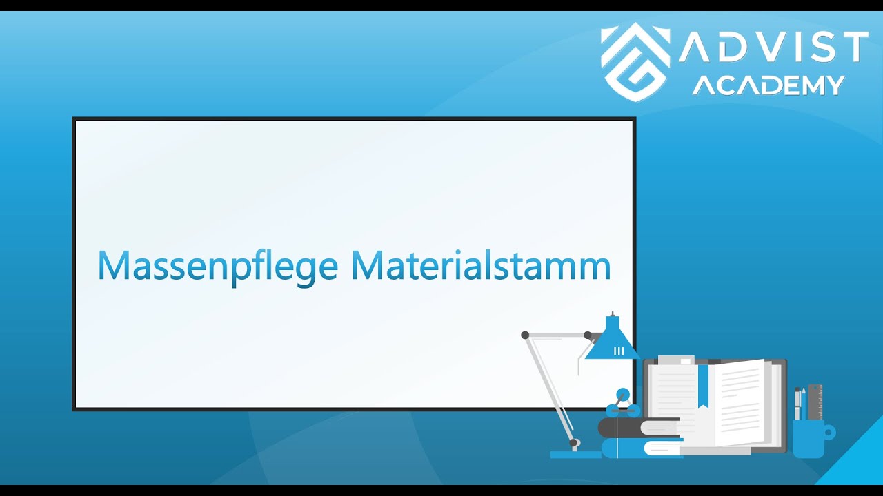 SAP | Massenpflege Materialstamm