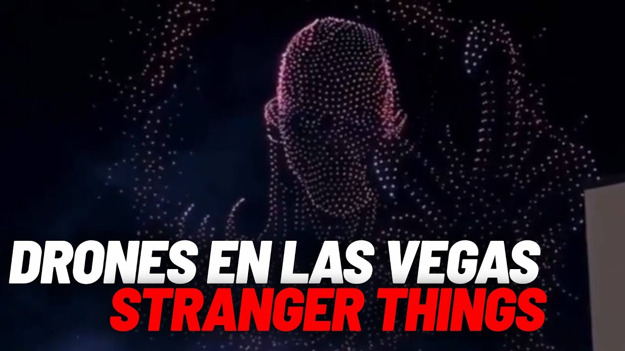 Шоу дронов в Лас-Вегасе: трещина в небе... и появляется Векна | MARCA