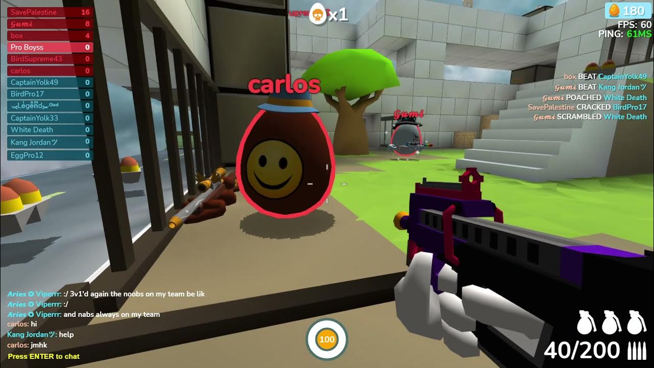 Shell Shockers Crazy games gameplay YouTube