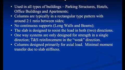 Two-Way Post-Tensioned Slab Design