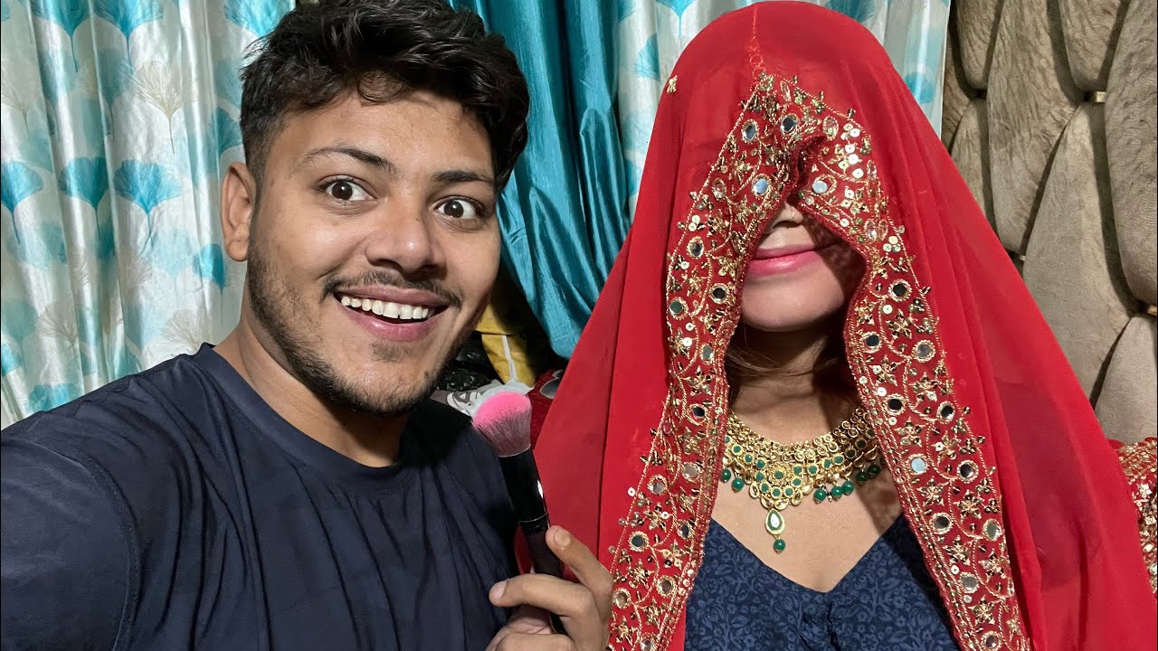 Ankush Ne Kiya Itna Accha Makeup 💄| Swati Shrivastav | 