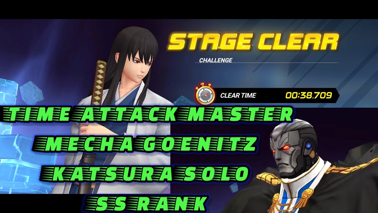 KoFas Time Attack(Master)- Katsura(solo) The King Of Fighters Allstars